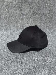 Adjustable Breathable Unisex Hip Hop Baseball Cap - Lightweight, Snug Fit, Polyester Non-Woven Fabric, Suitable For All Seasons, Hand Wash Only, Windproof, UV Protection, Adjustable Strap, Street Fashion Hat | Hip Hop Style | Adjustable Headwear - Black - View 1