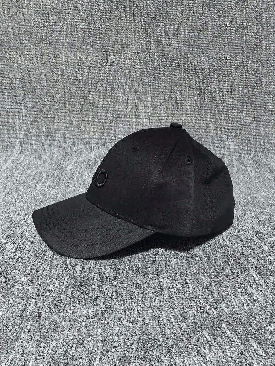 Adjustable Breathable Unisex Hip Hop Baseball Cap - Lightweight, Snug Fit, Polyester Non-Woven Fabric, Suitable For All Seasons, Hand Wash Only, Windproof, UV Protection, Adjustable Strap, Street Fashion Hat | Hip Hop Style | Adjustable Headwear - Black - View 1