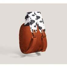 Cartoon  Woody Hat Backpack Bag Men's And Women's 2025 New  Cute Retro Creative Backpack - 棕色 - 查看 8