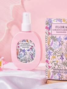 1 bouteille de 100 ml de brume parfumée, parfum longue durée, portable, parfum de luxe haut de gamme sans flamme, convient aux vêtements, aux voyages, à la salle de bain, à la chambre, à la désodorisation de la maison, parfum floral de haute qualité, produit premium, beau cadeau, parfum sans flamme pour femmes