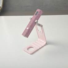 GANLAIX 水鑽美甲烘乾燈附支架，便攜手持式 USB 充電凝膠美甲燈，LCD 螢幕顯示，快速固化迷你美甲燈，適用凝膠指甲油，女性禮物 - 彩色 - 查看 9