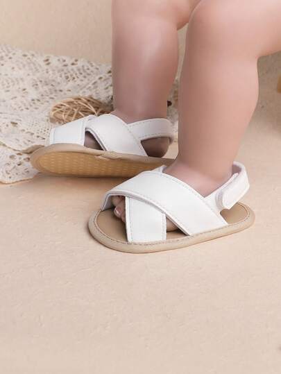 0-1 Year Old Infant Toddler Shoes, Summer Infant Sandals, Newborn Breathable Pre-Walker Shoes