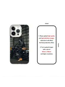Funda personalizada con foto de locomotora DIY a prueba de golpes compatible con 16, 15, 14, 13, 12, 11 Pro, Xs Max, X, XR, Mini 16e, 7, 8 Plus, SE 2020, 2022, funda compatible con 17 Pro, 17 Pro Max, 17 - Gris Oscuro - Ver 5