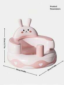Multifunctional Inflatable Baby Learning Chair And Baby Bath Stool, Baby Inflatable Seat For Babies 3 Months And Up Summer Inflatable Baby Seat For Sitting Up, Blow Up Baby Floor Seat , Baby Shower Chair Floor Seater, Infant Back Support Sofa - Multicolor - View 7
