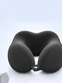 【新品】U型记忆棉颈枕，带收纳盒，便携式旅行午睡枕，慢回弹颈枕，适合办公室午睡、飞机旅行，可拆卸可水洗，附赠收纳袋，旅行必备，度假、暑假、开学季适用 - 彩色 - 查看 10