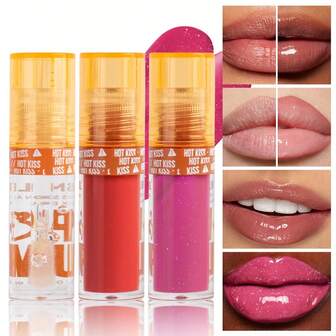 多色不粘腻唇彩 - 滋养保湿，持久亮泽，丝滑质地打造迷人唇妆，适合所有肤色，显色度高，保湿效果佳
