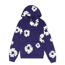 Denim Tears 'The Cotton Wreath'New Item Autumn Winter Hoodie Loose Drop Shoulder Hooded Hot Item Women Sweatshirt Men's Autumn Winter Hoodie Loose Drop Shoulder Hooded Women/Men Sweatshirt , With Modern Men Breathable Technology, Loose Urban Functional Wear, High-End Cotton For Urban Street Style, Loose Silhouette Gender-Neutral Design, Mixed-Color Cotton For Low-Profile, Preferred Choice For Cafes And Hiking - 查看 1
