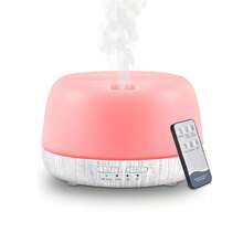 Essential Oil Diffuser, 300Ml Ultrasonic Oil Humidifier With 7 Color Lights 2 Mist Modes With Remote Control For Home, Office - USB - View 11