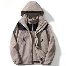 Women Shell Jackets - Khaki - View 4