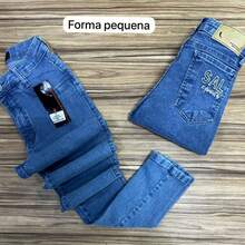 Calça Premium Sal e Pimenta - Pimenta Original Bordada Levanta Bumbum Com Elastano Coladinha - 4518 - Visão 2