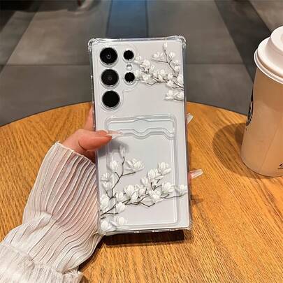 magnolia Flor Patrón Suave Concha Tarjeta Soporte Adecuado para Samsung Serie El Últimos 25 Serie De moda pareja Modelo Eso ¿Puede? Espera Fotos (GALAXYS22/GALAXYS22PLUS/GALAXYS2ZULTRA/GALAXYS23/GALAXYS23FE/GALAXYS23PLUS/GALAXYS23ULTRA/GALAXYS24/S25/GALAXYS24FE/GALAXYS24PLUS/S25PLUS/GALAXYS24ULTRA/CALAXYS21/830/GALAXYS21PLUS/830PLUS/GALAXYS21ULTRA/S30ULTRA/GALAXYA02S/GALAXYA03/GALAXYA03CORE/G ALAXYA03S traducido al español: ALAXYA03S # Versión india/GALAXYA04/GALAXYA04E/GALAXYA05/GALAXYA05S/M14/GALAXYA06 # 4G/CALAXYA 12 # Versión internacional 4G/GALAXYA13 # 5G/A04S/GALAXIA A15 # 5G/GALAXYA 16 # 5G/GALAXYA218/GALAXYA24/GALAXYA25. # 161 versión/GALAXYA32 # 4G/GALAXYA32 # 5G/GALAXYA34/GALAXYA35/GALAXYA54/GALAXYA55/GALAXYM15/GALAXYM16/GALAXYNOTE10 # 4G/N971/GALAXYNOTE10PLUS # 4G/GALAXY NOTE 20/N981/GALAXY NOTE 20 ULTRA/GALAXY S10E/G970/GALAXY S21 FE