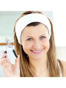 This Professional Eyelash Curler Features A Flexible Pivot And A Comfortable Grip. It's A High-Quality Curler That Easily Curls Lashes Beautifully. The Widened And Thickened Handle Provides Excellent Stability, Making It Perfect For Everyday Makeup, Special Occasions, And For All Eye Shapes And Sizes. - màu đen - Xem 6