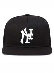 1pc New York Letter Baseball Cap, Casual Hip Hop Hat, Beach Party Fashion Snapback, Unisex