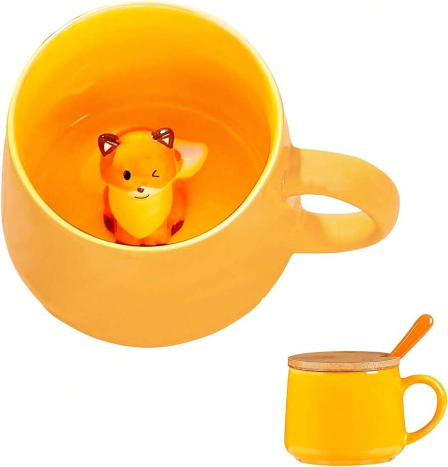 Coffee Cups & Mugs - Yellow - View 1