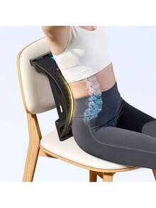 1pc Lumbar Spine Relief Device, Waist Stretching Massager, Neck & Back Extender, Sports & Fitness Waist Stretcher