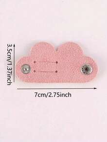 Set de regalo de 5 piezas de accesorios digitales esenciales, que incluye cable de carga con forma de corazón, organizador de cable de auriculares, soporte de cable de cuero de PU, adecuado para cargadores, cables, auriculares, baterías portátiles, para viajes, oficina, dormitorio, para hombres y mujeres - Multicolor - Ver 10