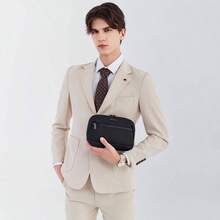 ARCTIC HUNTER AH Organizador Porttil y Bolsa de Doble Capa para Accesorios Electrnicos KB00613, Impermeable, para Viajes, Compatible con Disco Duro 2.5 inch, Cables, Auriculares, Cargadores - inicial - Ver 9