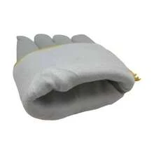 Leather MIG Welding Gloves - Heat Fire Resistant Welding/Grilling/BBQ/FireplaceBlack/Brown/Blue - Gold - View 5