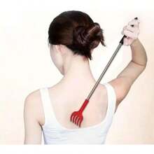 Rascador de Espalda Manita, Acero Inoxidable y Plástico, 42 cm, Color Aleatorio - Unitalla - Ver 1