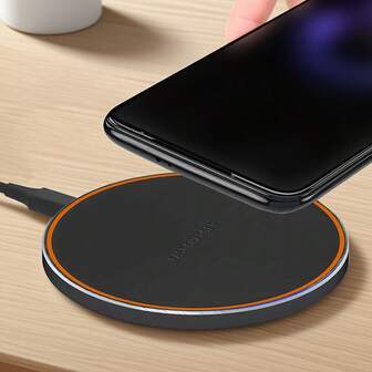 适用于 16/15/14/13/12/11 Pro/XS/XR 的 15W 无线充电器，感应式快速无线充电板，适用于充电底座