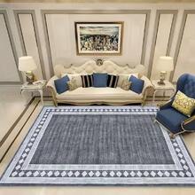 Versión Premium (1200g/㎡) / Versión de Terciopelo Alfombra de gran área, La versión Premium está hecha de materiales de alta densidad y gruesos. Esta lujosa alfombra puede combinar perfectamente con varios estilos de decoración del hogar. - Multicolor - Ver 5