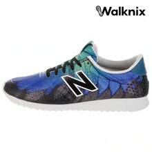 New Balance Nb 420 Re-Engineered Low-Top Running Shoes Black Blue Sneaker Women WL420DFB - 彩色 - 查看 1