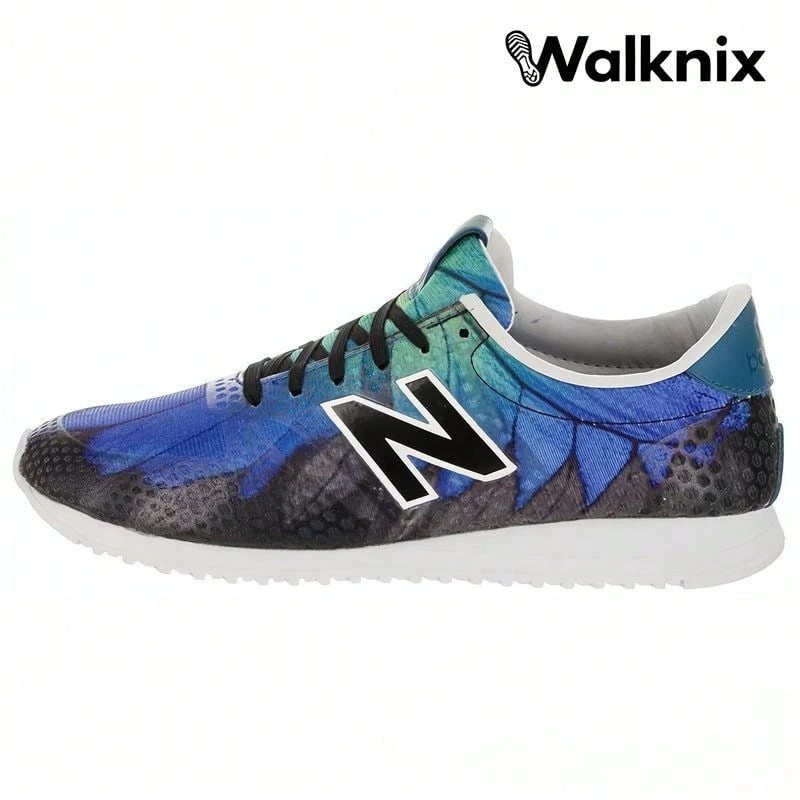 New Balance Nb 420 Re-Engineered Low-Top Running Shoes Black Blue Sneaker Women WL420DFB - 彩色 - 查看 1