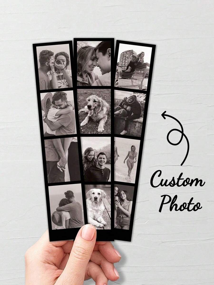 Customized Photo Strips, Personalized Photo Booth Prints, Film Strip Prints, Customized Photo Booth Prints, Customized Party Supplies, Personalized Photo Booth Prints, Wedding Photo Booth Cards, Photo Booth Print Frames, Small Gift Invitations, Anniversary, Valentine's Day, Mother's Day, Birthday, Father's Day, Graduation, Wedding, Housewarming - Multicolor - View 1