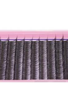 Sulv 400pcs Fish Tail Lash Clusters D Curl Natural Lashes 8mm,10mm,12mm,14mm,16mm To Choose Eyelash Clusters False Lashes - Black - View 4