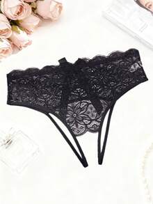 Sexy Lingerie Lace With Bowknot Ladies' Erotic Underwear
