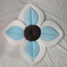 婴儿浴垫，新生儿花朵浴垫，向日葵洗脸垫