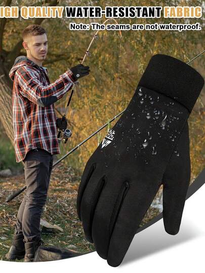 RIGWARL Medium Thick Winter Gloves For Men & Women, Suitable For Cold Weather, Early Winter Touchscreen Gloves For Men & Women, Warm Driving Gloves, Suitable For Running, Hiking, Walking, Skiing, Cycling, Camping, Biking, Work