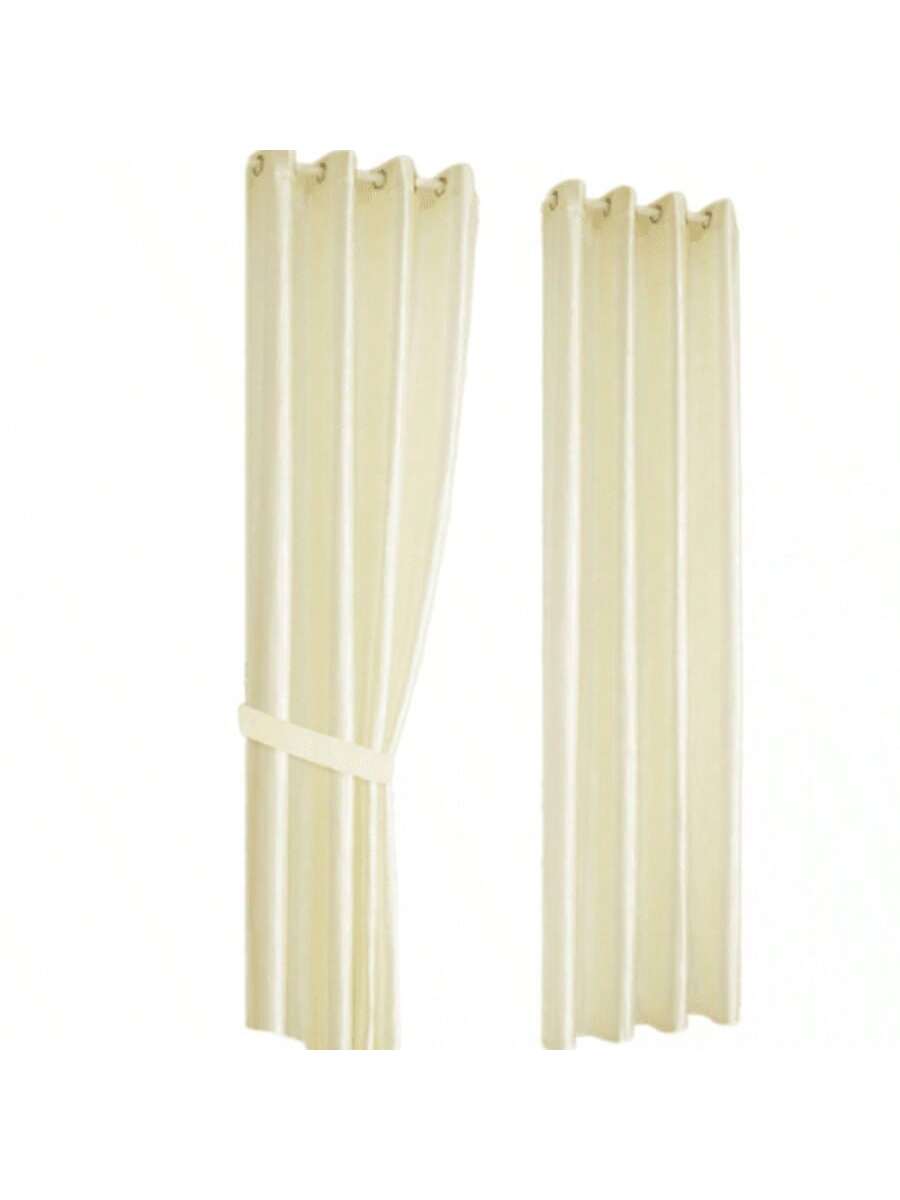 Cortinas color Beige de alta durabilidad de 140cm*225cm