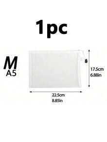 1/5/12个装 A4/A5/A6 网状拉链袋、拉链文件袋、学校及办公用品、铅笔盒、透明拉链袋；1个装 S/M/L 文件袋、益智玩具分类袋、笔袋、文件袋、办公文具收纳袋、化妆包、洗漱包、化妆品收纳袋；女士礼品、男士礼品