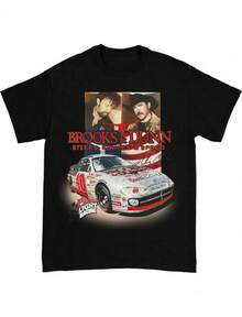 Brooks Dunn T-Shirt Unisex Cotton Classic Tee All Sizes - Black - View 1