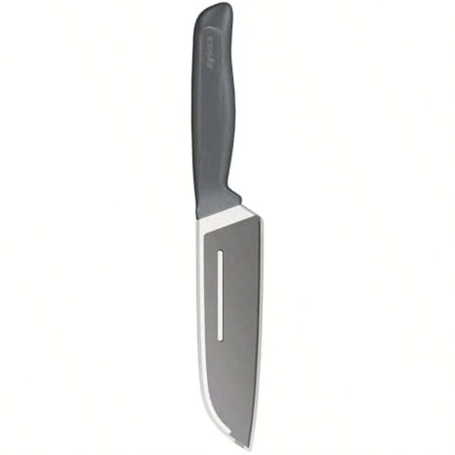 Zyliss E920213U - Cuchillo multiusos cómodo, 11,4 cm, color blanco(Cuchillo Santoku 5.9 pulgadas) - Multicolor - Ver 1