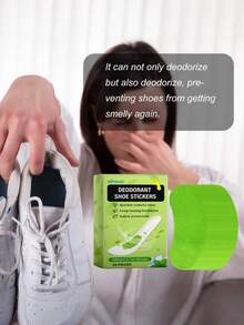Shoe Deodorizer Pads - Absorb Sweat & Odor, Universal Fit For All Shoe Types, Material: Other, Commercial Cleaning, Household/All Shoes/All Users, Essential Shoe Care Item - Multicolor - View 3