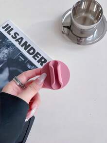 Silicone Phone Case Lip Gloss Shaped Phone Holder, Adhesive Slouchy Phone Stand Accessories