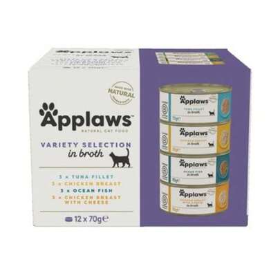  Comida Húmeda para Gatos Applaws Cat Lata Pollo Multipack 12x70g
