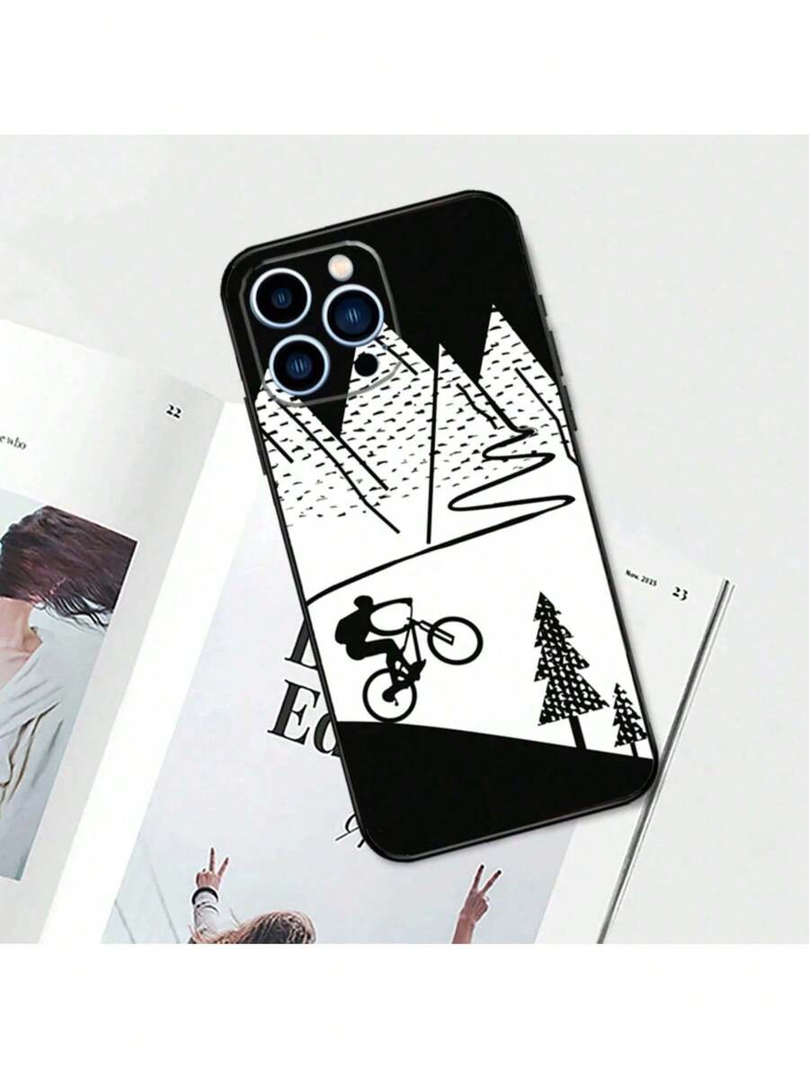 Custodia per bicicletta da montagna MTB, compatibile con 17 Pro Max, 14, 13, 12, 11, 15, 16 Pro Max, Mini 15, Plus 16e, 17 Air. Custodia compatibile con 17 Pro, 17 Pro Max, 17. - OO40360 - Visualizzare 1