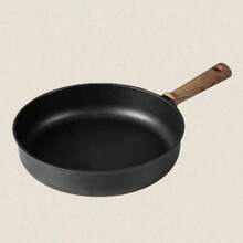 1 Juego de Utensilios de Cocina Antiadherentes de Alta Calidad en Negro, que incluye Sartén, Olla para Sopa, Sartén Plana, Apto para Cocina de Inducción y Compatible con Todas las Estufas