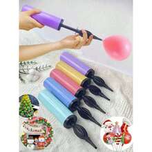 3pcs/Set Balloon Inflator, Inflating Pump, Blower, Hand-Operated Air Pump, Suitable For Birthday Party, Celebration, Wedding, Balloons (Random Color) - Multicolor - View 5
