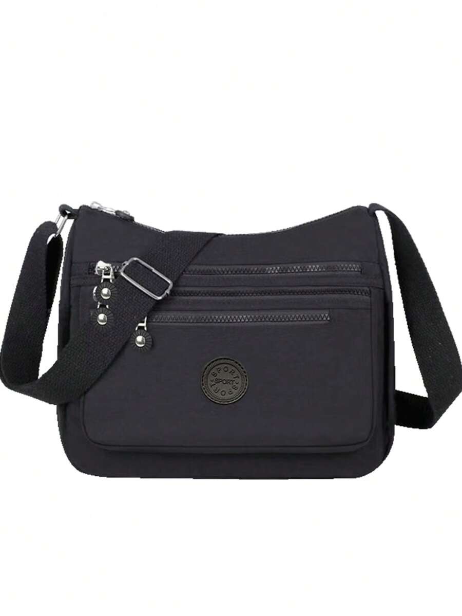 帆布斜挎包，牛津布单肩包，大容量新款斜挎包，单肩包，品牌斜挎包 - 彩色 - 查看 1