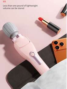 无线全身振动按摩器，硅胶按摩头，适用于颈部、背部、肩部、腰部、腿部和足部，女性专用按摩工具，适合作为节日礼物 - 彩色 - 查看 6