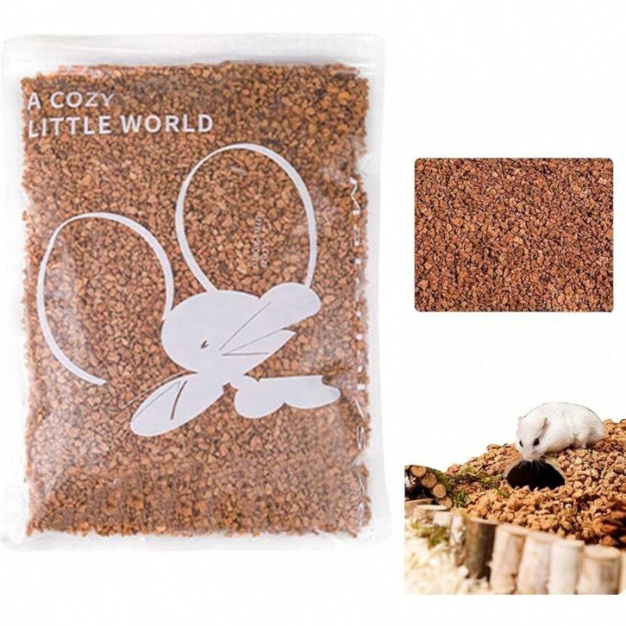 Ropa de cama para mascotas para animales pequeños, absorbente de humedad, control de olor, ropa de cama de animales pequeños, multifuncional, decoración de hábitat, accesorios de basura para el hogar, - S - Ver 1