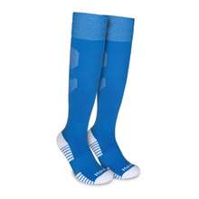 Kit Of 2 Pairs Of Hoahi Long-Calf Sport Original Football Socks In Black, White, Blue, And Red. - Màu xanh lam - Xem 2