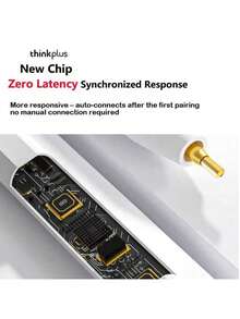 Lenovo BP17BL Apple Tablet Dedicated Capacitive Pen: Magnetic Fast Charging, Long Battery Life, Bluetooth Synchronized Battery Display, Precise Pen Control To Prevent Accidental Touches, Stable And Smooth Writing Experience. - White - View 5