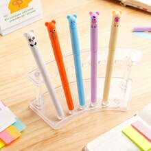 5/10 chiếc bút bi có thể xóa được họa tiết động vật hoạt hình dễ thương màu ngẫu nhiên 0,5mm bút mực xanh/đen, dùng cho học sinh viết, ghi chú, ký tên trong văn phòng, quà tặng cho giáo viên, bạn bè, đồ dùng văn phòng & trường học - Nhiều màu - Xem 2