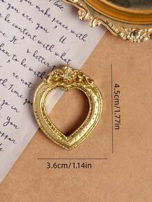 复古欧式迷你金色相框道具、美甲饰品项链、装饰品、珠宝摄影背景配件/装饰挂画/装饰相框 - 彩色 - 查看 15