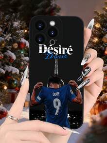Funda de teléfono Désiré Doué camiseta número 9 diseños de fútbol para móviles con protección anti-golpes Cubierta de teléfono de colores mixtos con estampado completo para 17 PRO MAX/17 AIR/15 ProMax/16 PROMAX/Galaxy S22/S23/S24/S23 Plus/S24 Ultra/S25/A15/A33/A23, cubierta de Halloween, estética de cubiertas, cubierta 2D plana, cubierta vintage, cubierta de collage, cubierta de moda, cubierta con flores, cubierta cool, cubierta adorable, diseño de impresión UV, seguidores de , amantes de la moda - Color mixto 1 - Ver 1